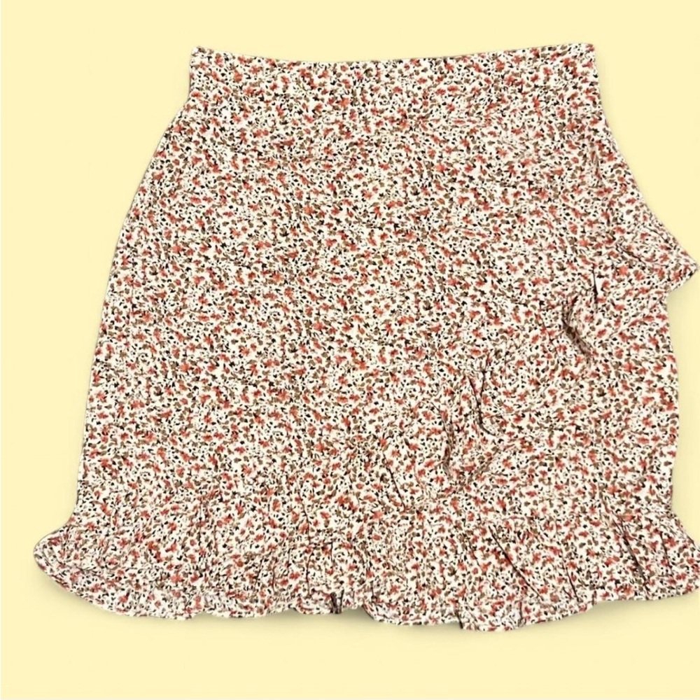 Princess Polly Floral Print Mini Skirt
